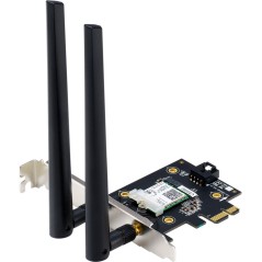 ASUS PCE-AX3000 PCI Express Network Adapter - Ultra-Fast WiFi 6 Connectivity for Lag-Free Gaming and Streaming!